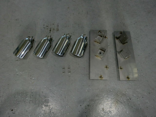 G350d G400d muffler cutter right and left putting out 