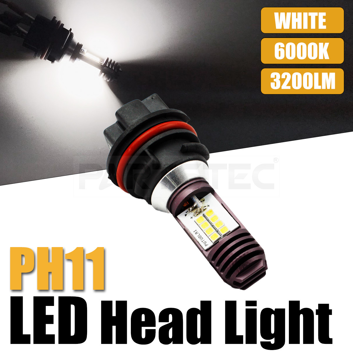 本物◇ PH11 Hi lo切替 LED バイク スペイシー ジョルノクレア AF51