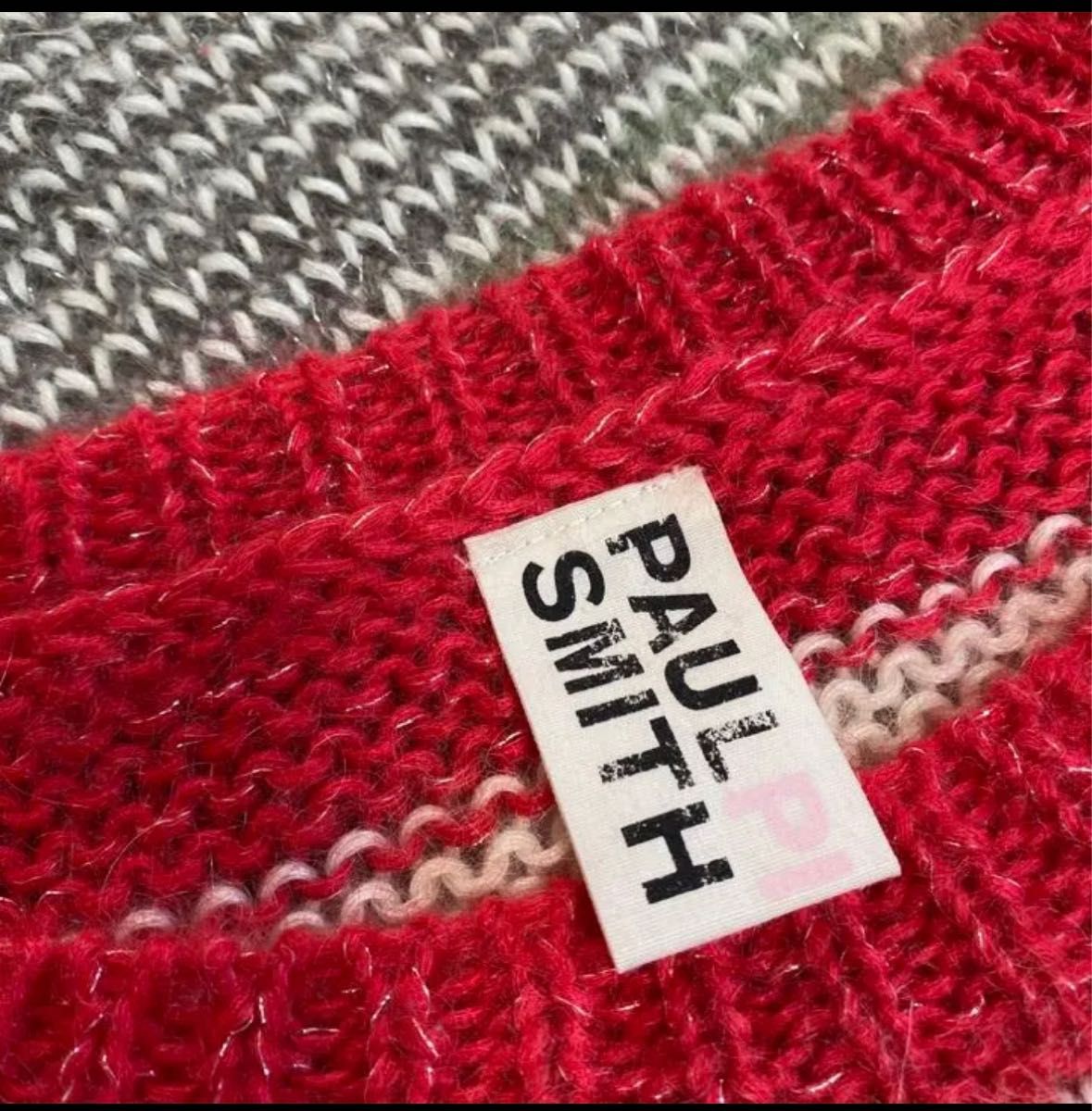 Paul Smith ポールスミス　モヘヤボーダーニット