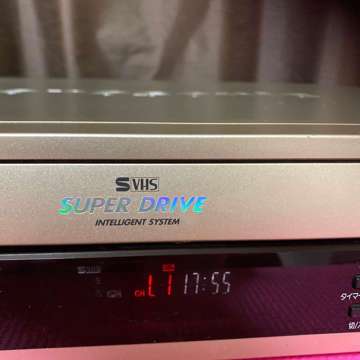 Panasonic VHS NV-SVB1 通電確認済み 現状品 の画像2
