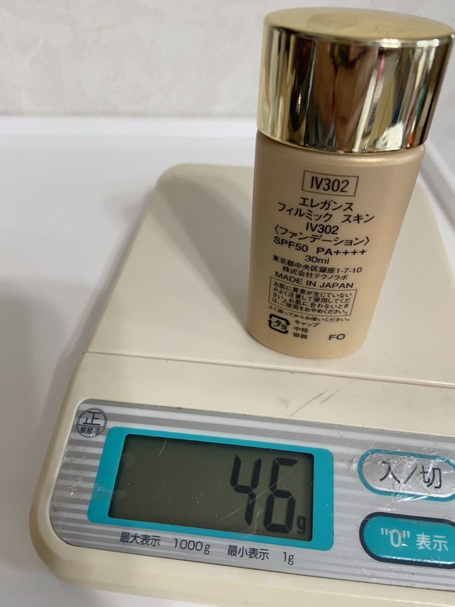  elegance fi Lumix gold IV302 30ml foundation gross weight 46g Albion outside fixed form shipping 220 jpy 