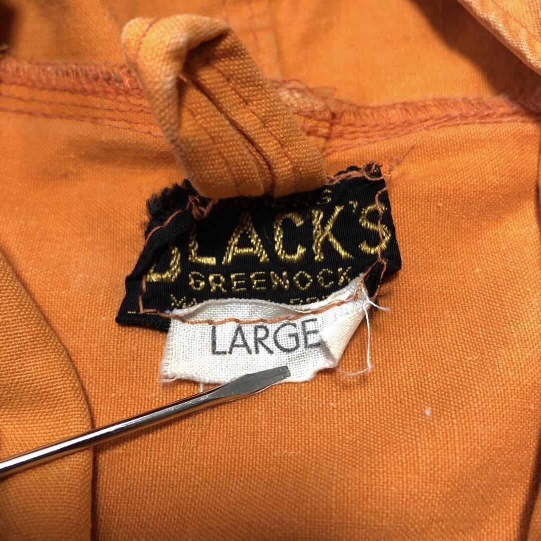60s イギリス製 Blacks ブラックス コットン スモック アノラック