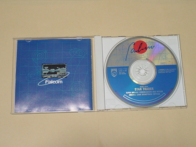 GAME MUSIC：スタートレーダー(STAR TRADER)(美品,日本ファルコム,J.D.K.,石川三恵子,1989年,276A 7702)_画像3