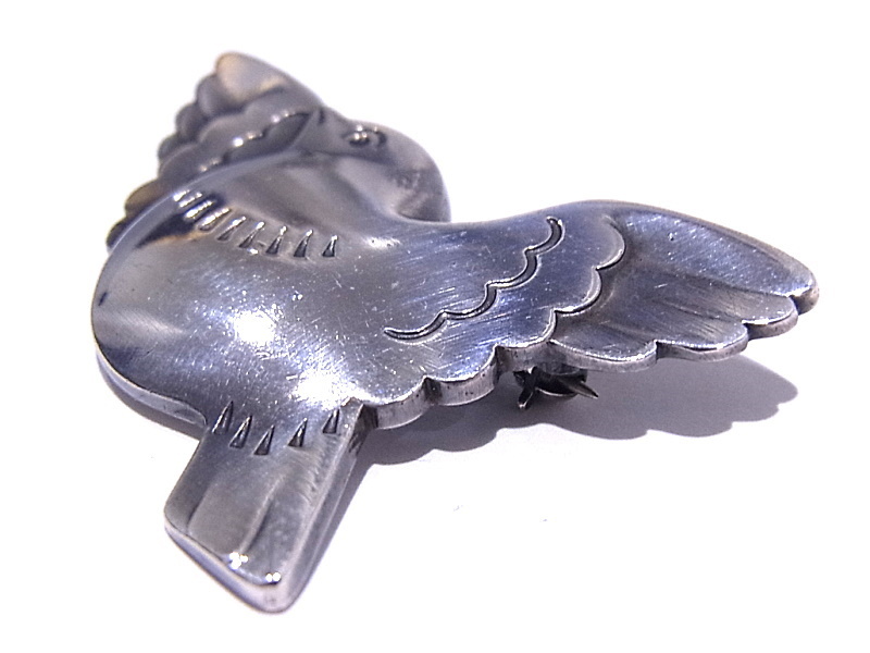 GEORG JENSEN George Jensen brooch silver 925 SV dove motif is to bird bird [ used ][ degree A-][ beautiful goods ]