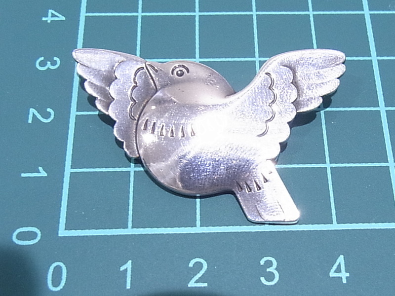 GEORG JENSEN George Jensen brooch silver 925 SV dove motif is to bird bird [ used ][ degree A-][ beautiful goods ]