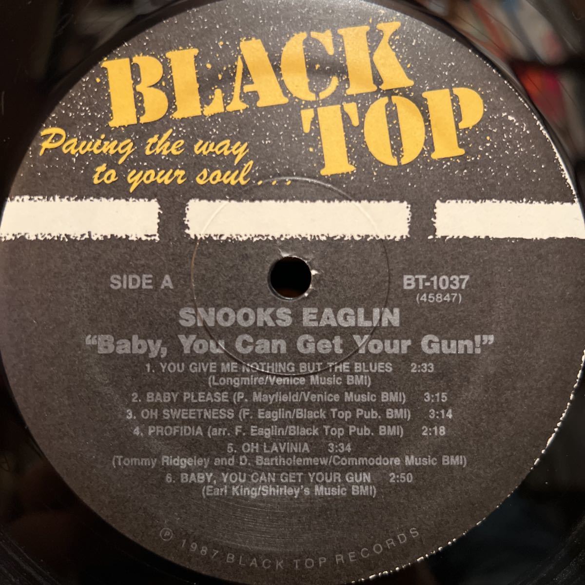 [LP] SNOOKS EAGLIN / BABY, YOU CAN GET YOUR GUN!_画像3