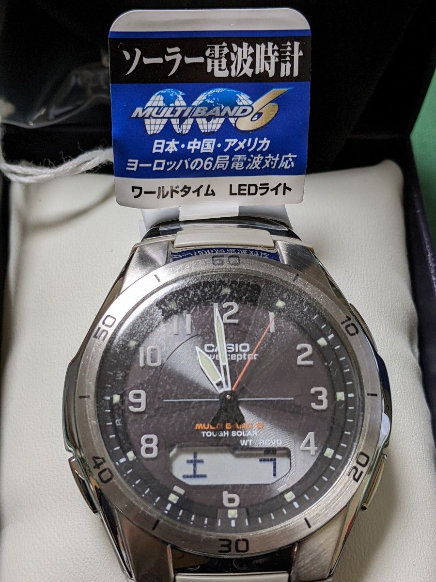 新品・未使用】カシオ CASIO 腕時計 WAVECEPTOR ウェーブセプター WVA