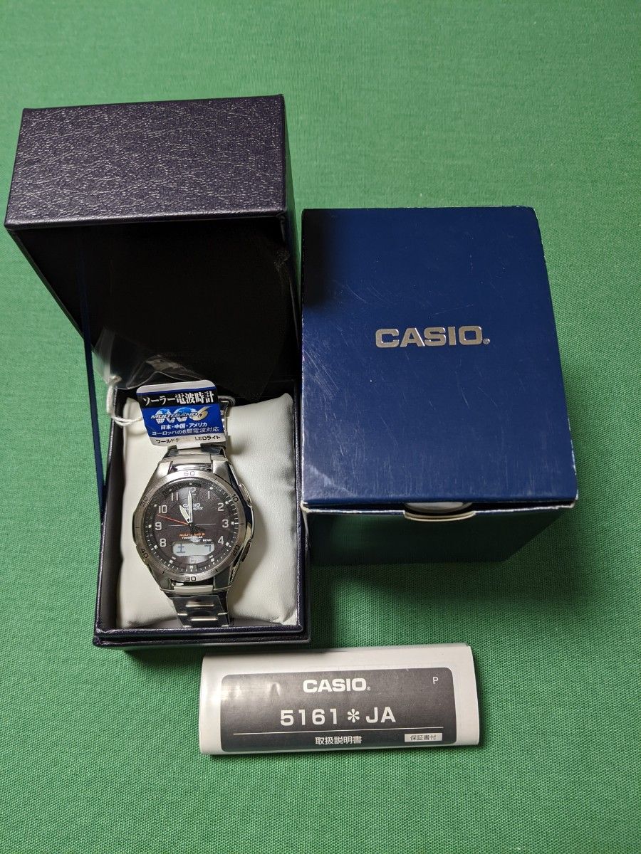 新品・未使用】カシオ CASIO 腕時計 WAVECEPTOR ウェーブセプター WVA