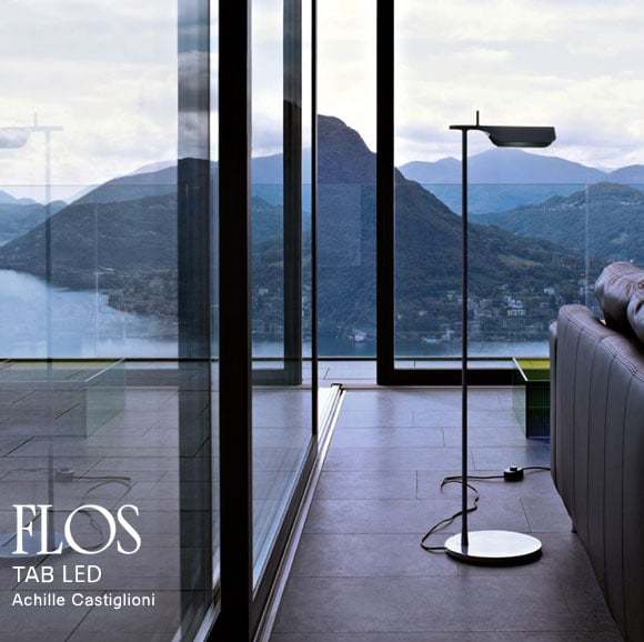FLOS フロス フロアライト TAB F LED(タブ) ブラック 定価79200円
