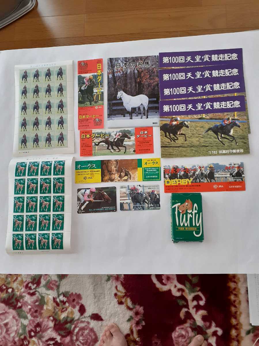 ●★★★●(超希少)JRA-日本中央競馬会。ダービー入場券等。_画像9