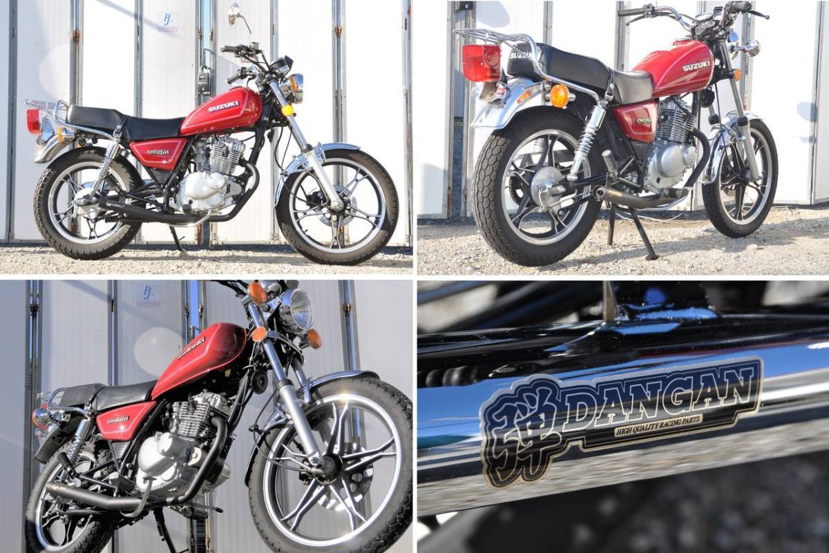 【即日発送致します】GN125H 超ショート管マフラー GN125H ショート管