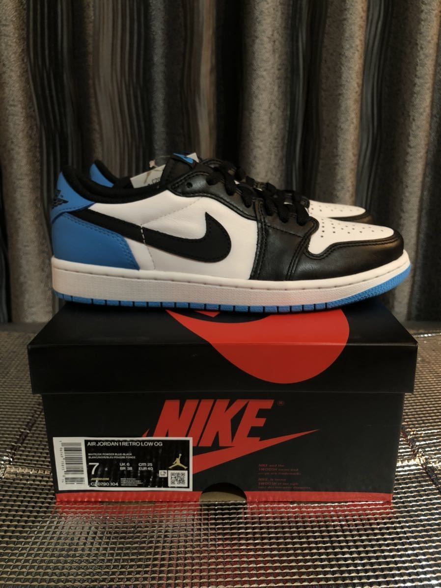 最終値下げ 25 0cm/US7 Nike Air Jordan 1 Low OG ナイキ エア
