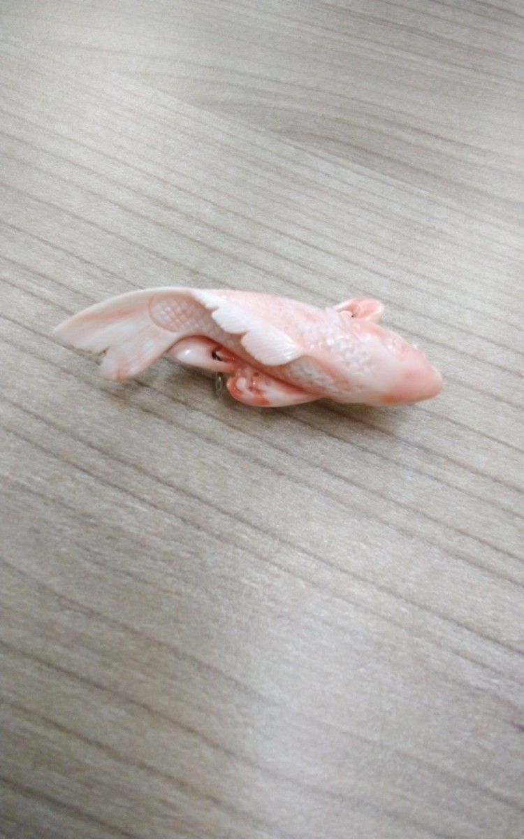深海珊瑚 帯留め