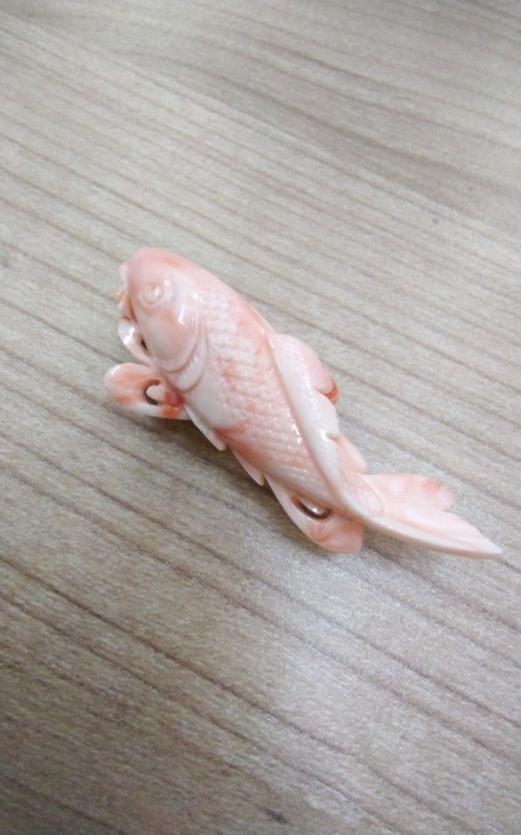 深海珊瑚 帯留め