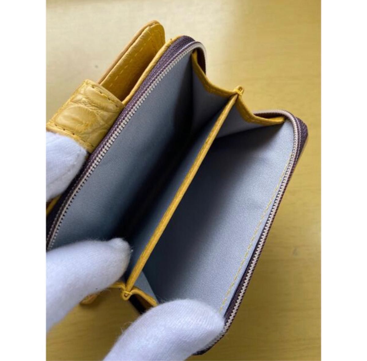 送料無料】(ATTENTION) クロコダイル 二つ折り財布 | noonanwaste.com