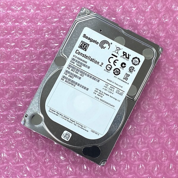 @SZ906 Akihabara ten thousand .. head office server * storage for 2.5 -inch SFF SATA 1.0TB superior article stock equipped Seagate ST91000640NS 7.2K 64M