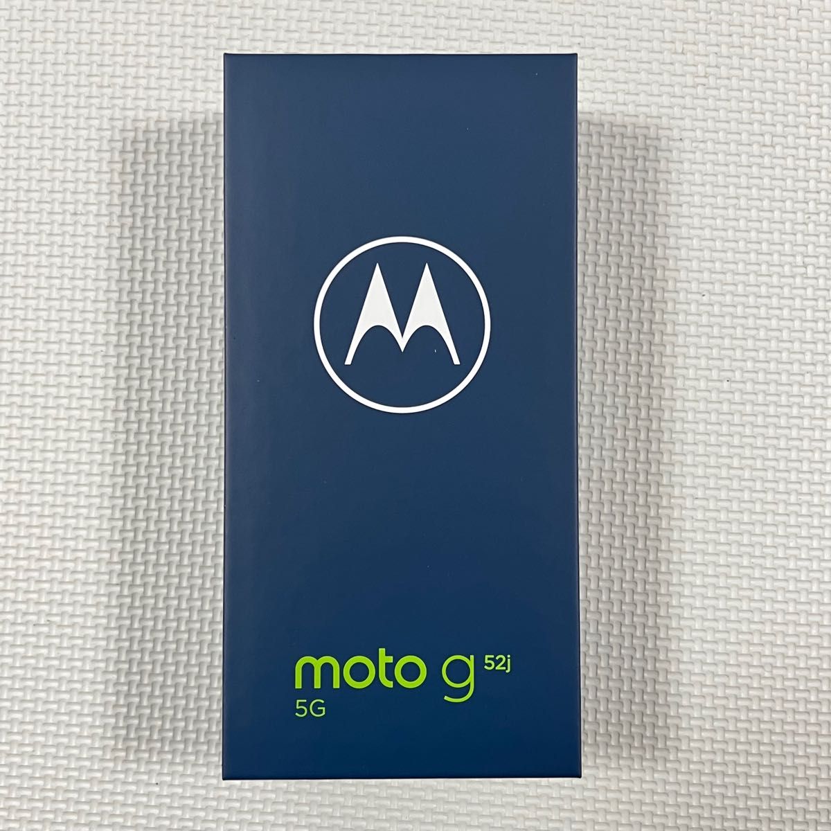 新品未開封 moto g52j 5G 6.8インチ メモリー6GB ストレージ128GB インクブラック