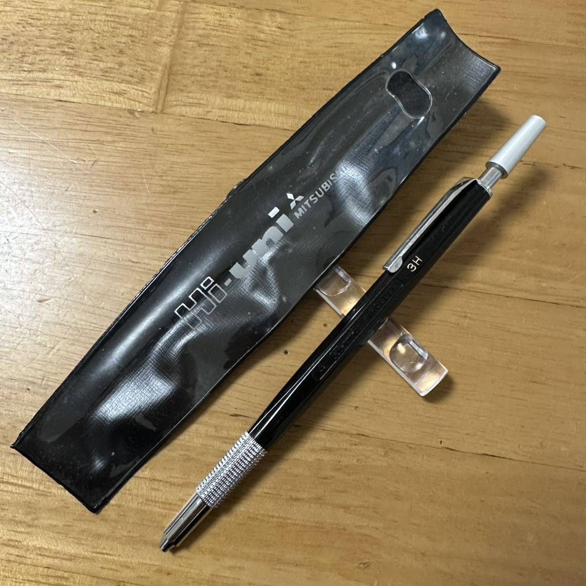 廃盤 MITSUBISHI 三菱鉛筆 Uni ユニ Hi-uni ハイユニホルダー 芯ホルダー 2.0mm シャーペン ドロップ式 製図