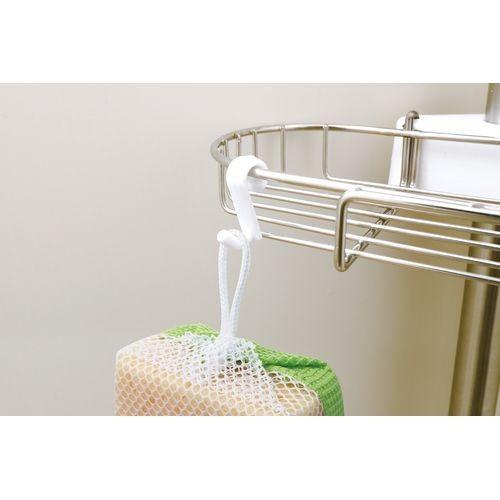  unused stainless steel bathroom . trim rack BLT-19S basket 1. none bathroom storage bath supplies all made of stainless steel height adjustment possibility hook attaching tool un- necessary 