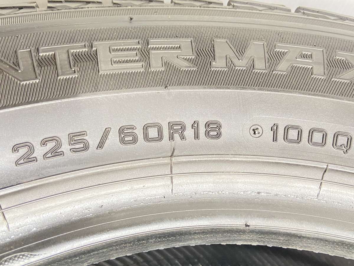 中古タイヤ スタッドレスタイヤ 4本セット 225/60R18 ダンロップ ウィンターマックス SJ8_画像5