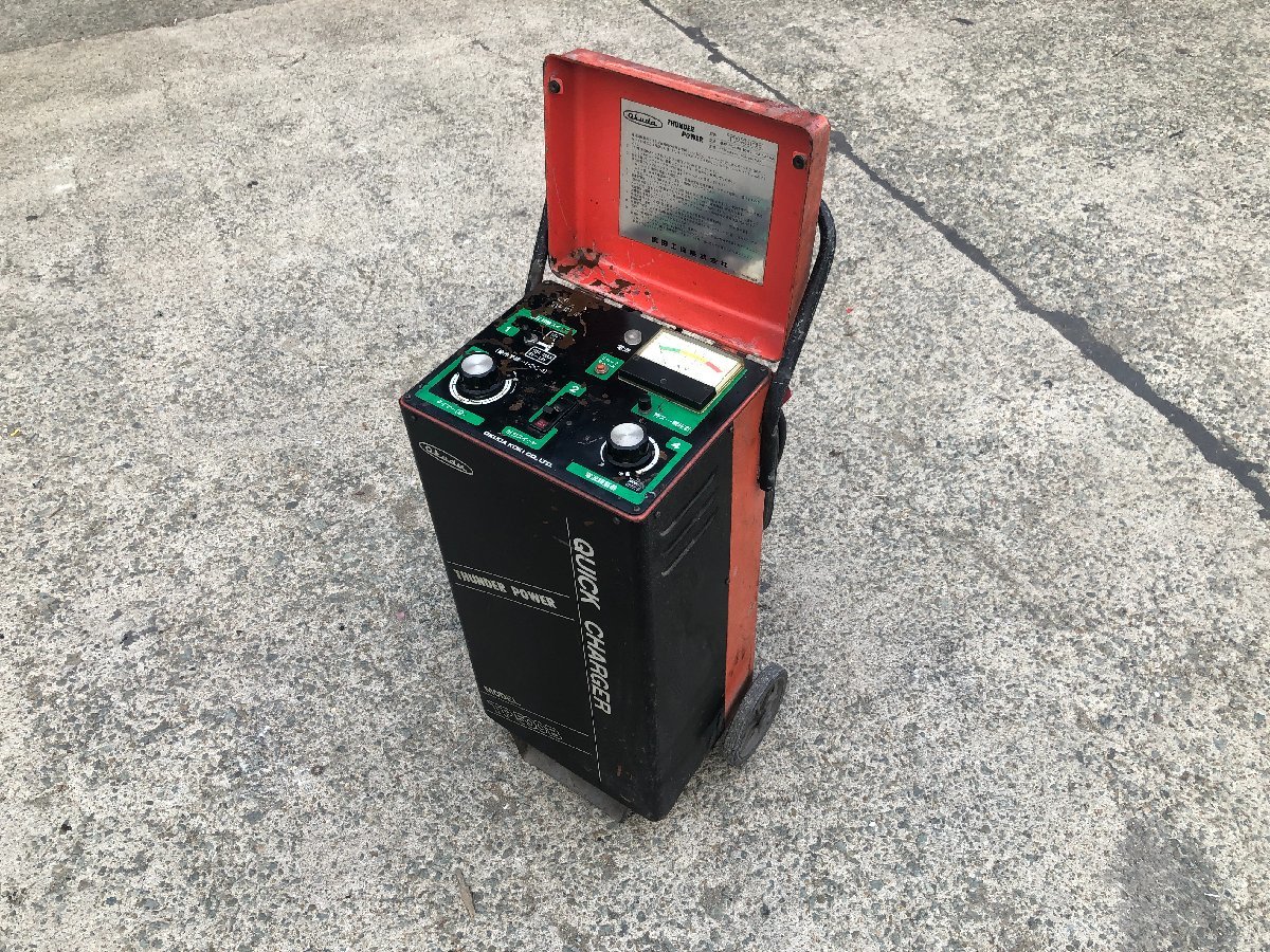 適切な価格 ○B8363 奥田工機 バッテリーチャージャー クイックチャージャー バッテリー、充電器