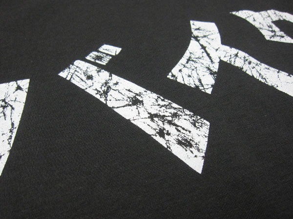 バイク クラックプリント T-shirt CHARCOAL L/サニトラミゼットハコスカhondakawasakiyamahasuzukiダックスジャズソロシャリィcl50Benly50s_画像4