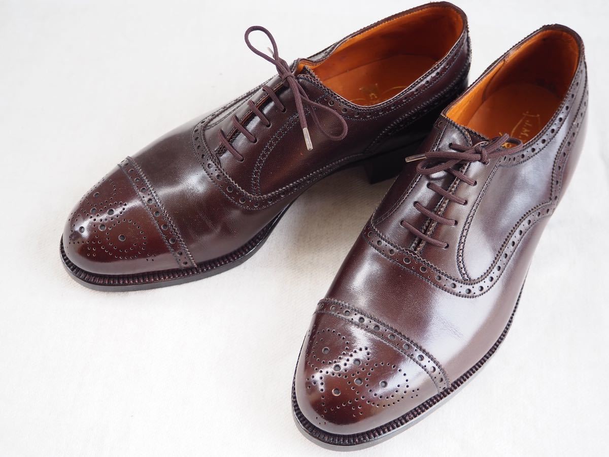 NOS 70s J.M Weston Medallion Cap Toe jmデッドストック ウエストン メダリオンキャップトゥー