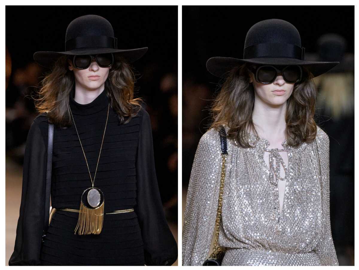 美品 CELINE ケープライン ハット 58 セリーヌバイエディスリマン-