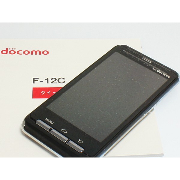 新品未使用 F-12C ブラック本体 即日発送 DoCoMo スマホ FUJITSU Fー12C 本体 白ロム あすつく 土日祝発送OK_画像2