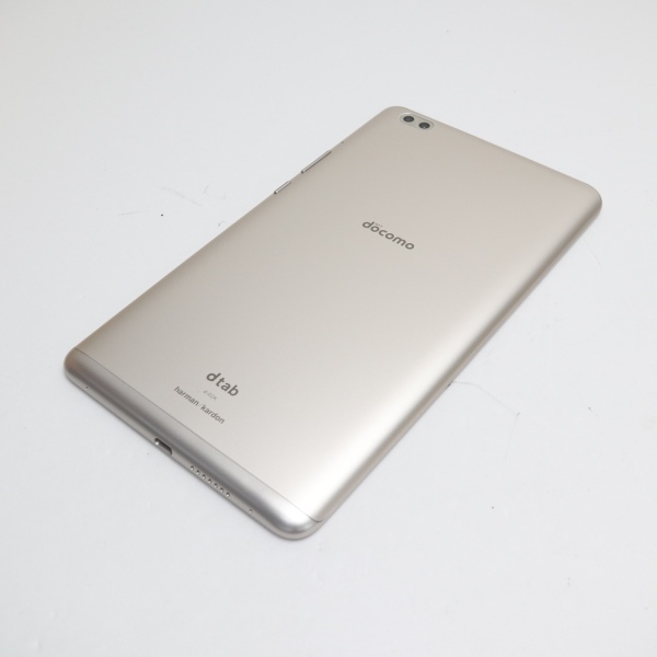 超美品 d-02K dtab Compact ゴールド タブレット 白ロム 中古 タブレット DoCoMo HUAWEI あすつく 土日祝発送OK_画像2