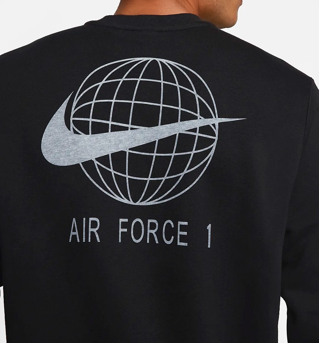 即決☆限定！♪新品 NIKE ナイキ スウェットシャツ L ブラック ナイキスニーカー AIR FORCE 1 '07 エアフォース１♪25周年記念♪40周年記念