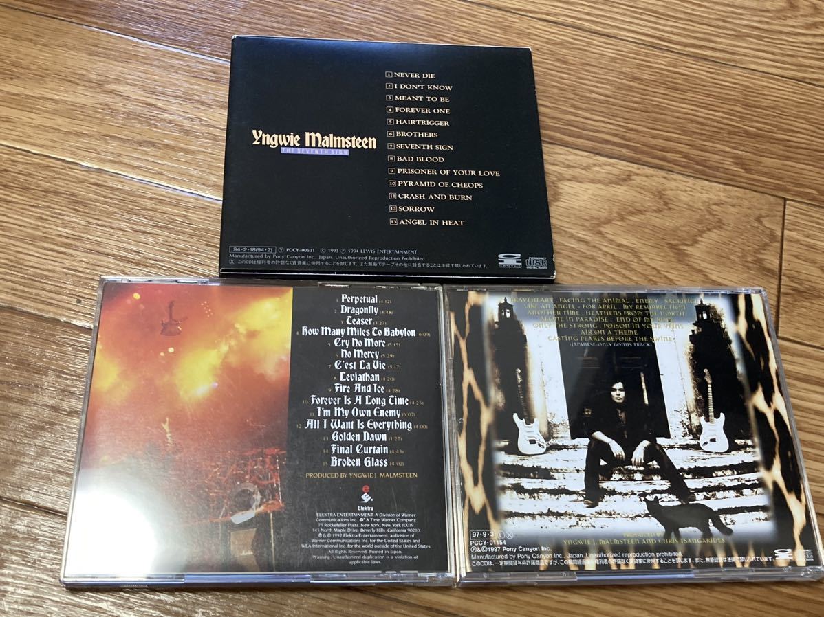 イングヴェイ・マルムスティーン Yngwie Malmsteen CD_画像2