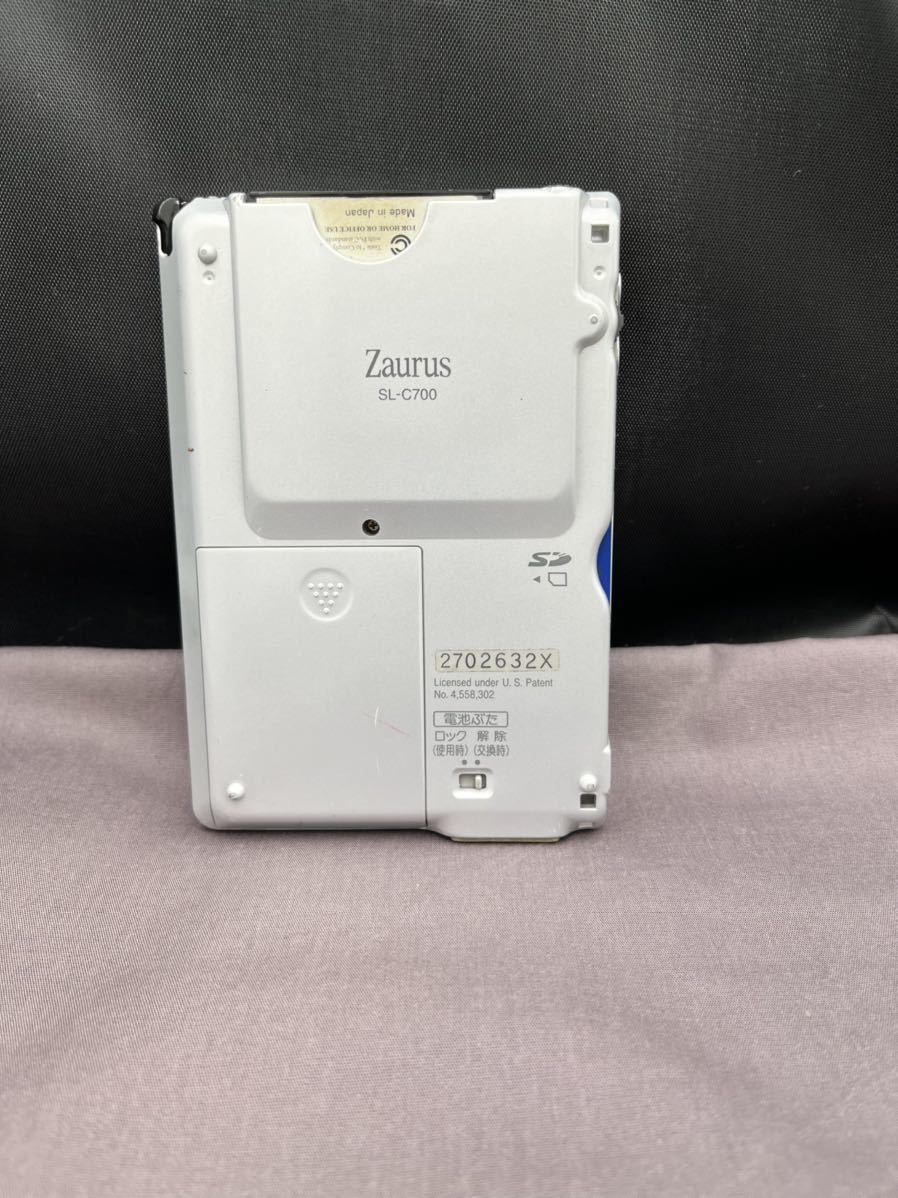 SHARP ZAURUS SL-C700 パーソナルモバイルツール PI-3000 新携帯情報ツール ジャンク品の画像4
