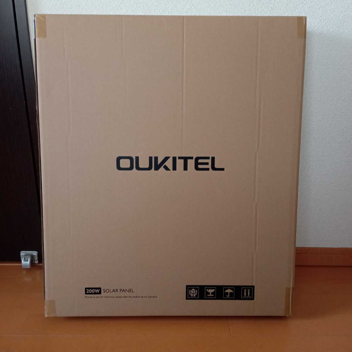 OUKITELソーラーパネル200W 折りたたみソーラーチャージャー MC-4出力