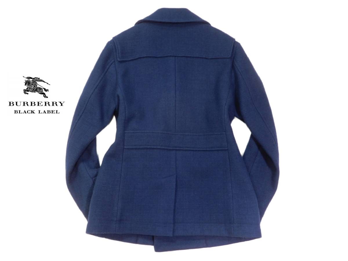 美品!バーバリーブラックレーベル BURBERRY BLACK LABEL ジャガード