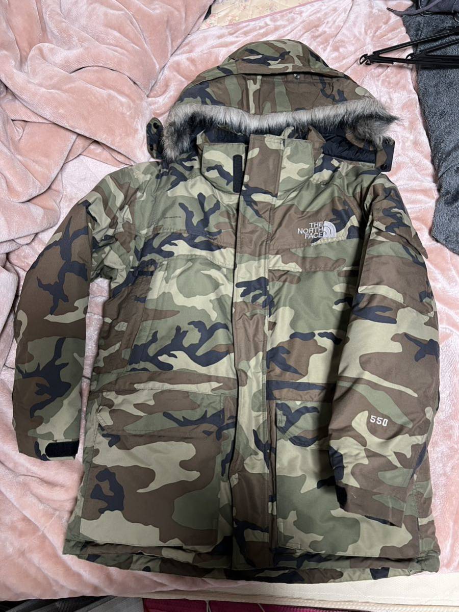 美品 マクマードパーカー ノースフェイス カモフラ THE NORTH FACE Ｍ