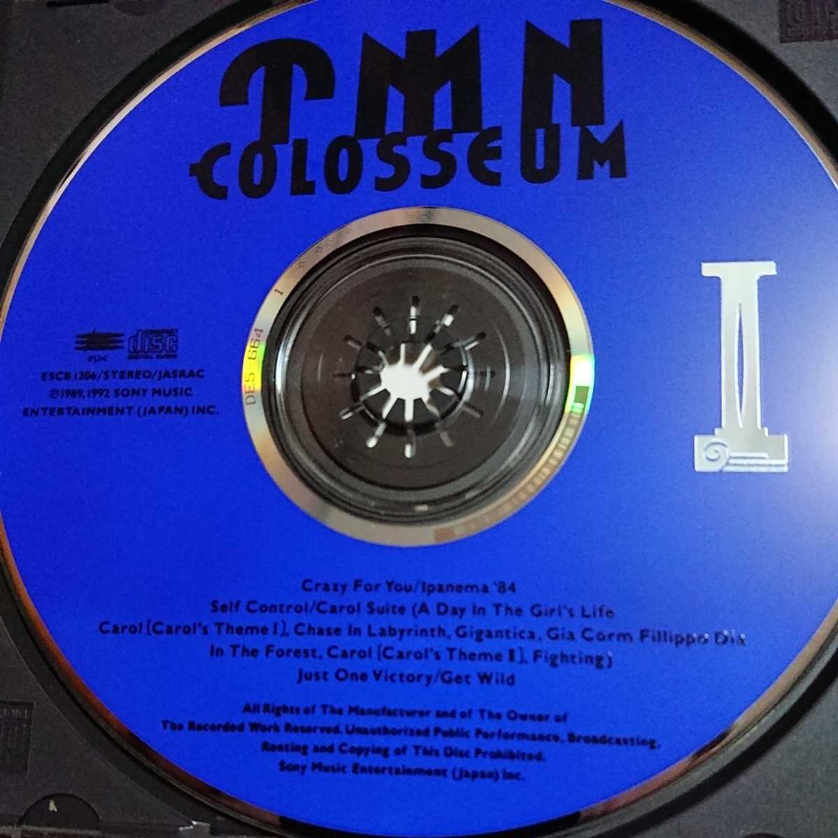 TMN/COLOSSEUM Ⅰ CD ディスク良好品 帯付き_画像4