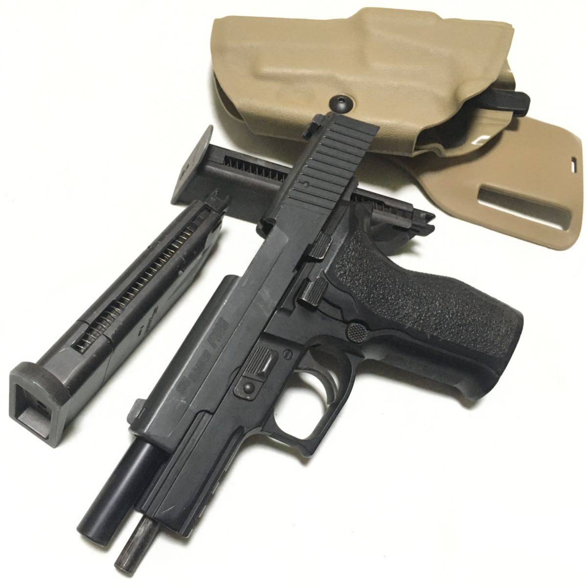 【動作快調!!】東京マルイ ガスガン SIG P226E2 ホルスター セット!! SAFARILAND（サファリランド） Model 6395 ALS Low-Ride Duty Holsterの画像1