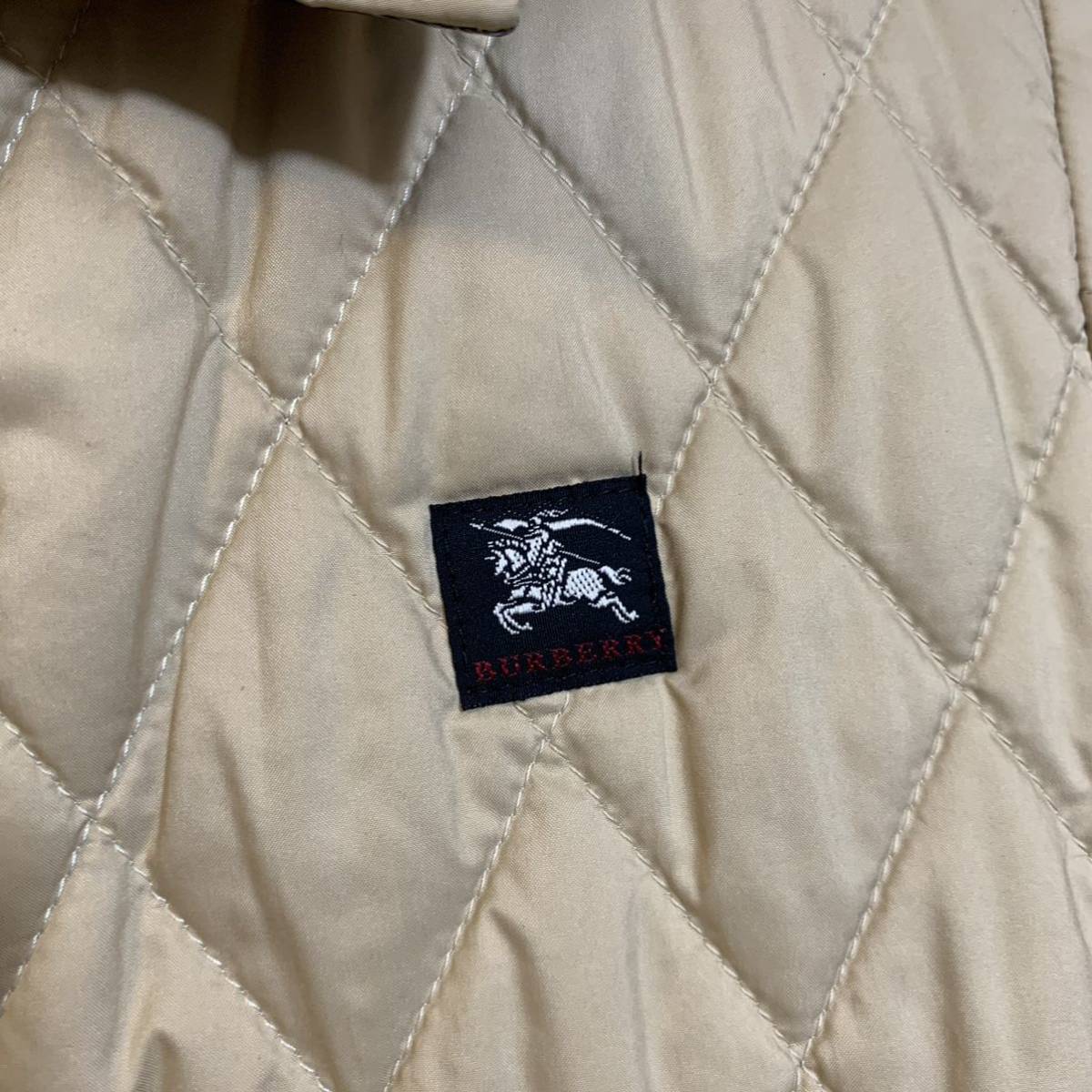 美品】BURBERRY LONDON 中綿キルティング ジャケット バーバリー