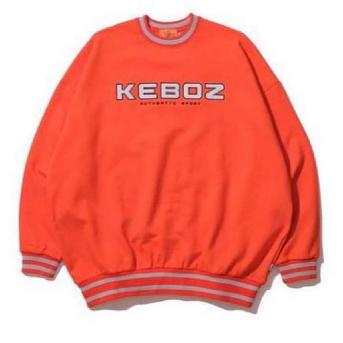 keboz KAC SWEAT CREWNECK orange color
