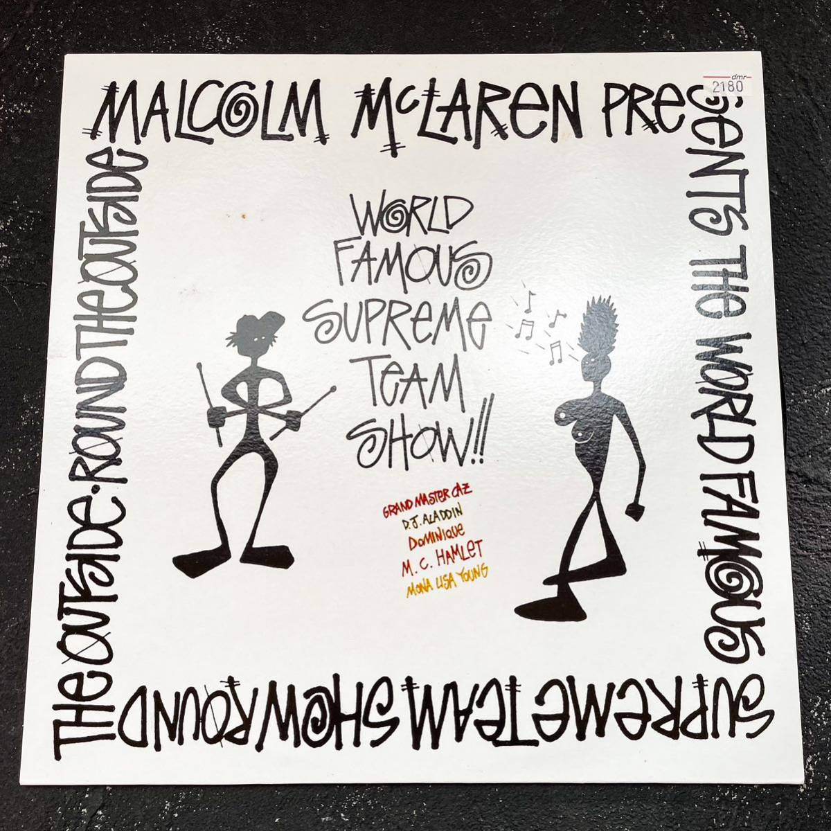 90年代 MALCOLM McLAREN WORLD FAMOUS SUPREME TEAM SHOW LPレコード マルコムマクラーレン ステューシー stussy supream シュプリーム