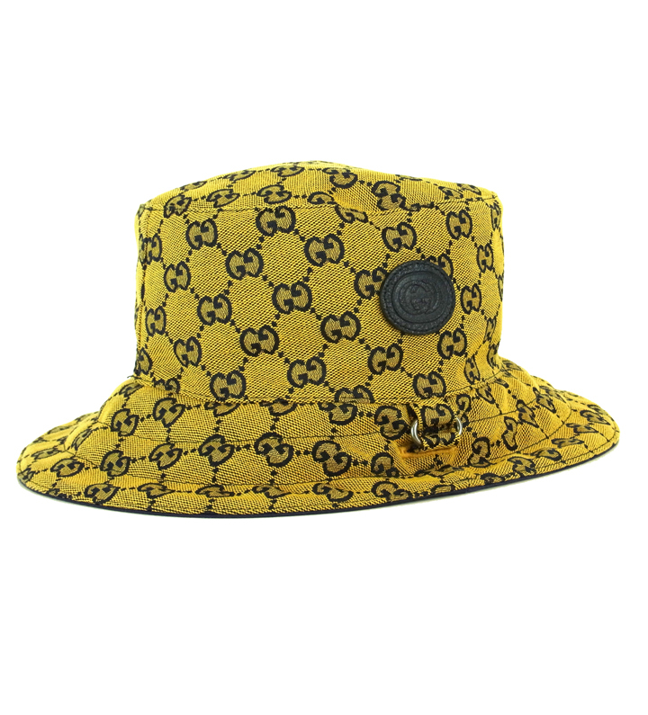 品質保証新作】 Gucci - GUCCI キャンバス リバーシブル バケット