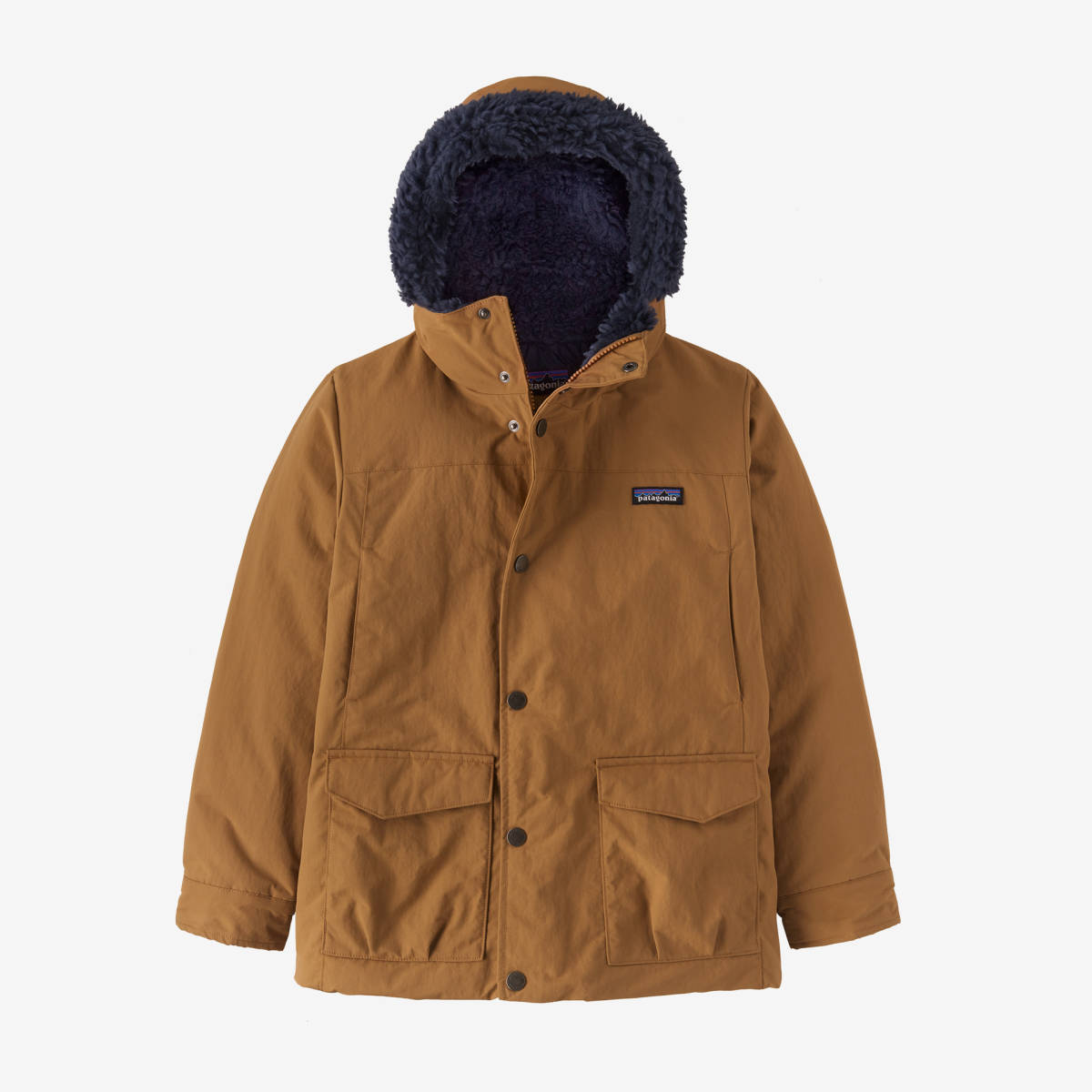 ★新作★　patagonia パタゴニア キッズ インサレーテッド イスマス ジャケット Nest Brown NESB XXLサイズ　正規品_画像1