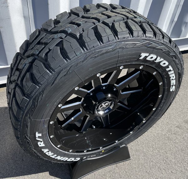 新品 20x10J ダッジラム ダッヂラム XF OFFROAD XF219 20インチタイヤホイールセット TOYO OPEN COUNTRY RT 275/55R20 ホワイトレター_画像6