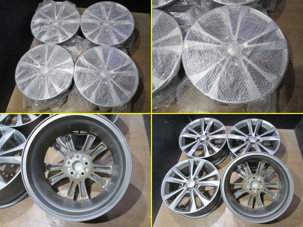 ★【即決】スバル BM BR レガシィ 17x7.5J+55 ガンメタ☆中古4本★送料:全国一律4900円(北海道5400円)(沖縄、離島発送不可)個人宅配達OK！_画像9