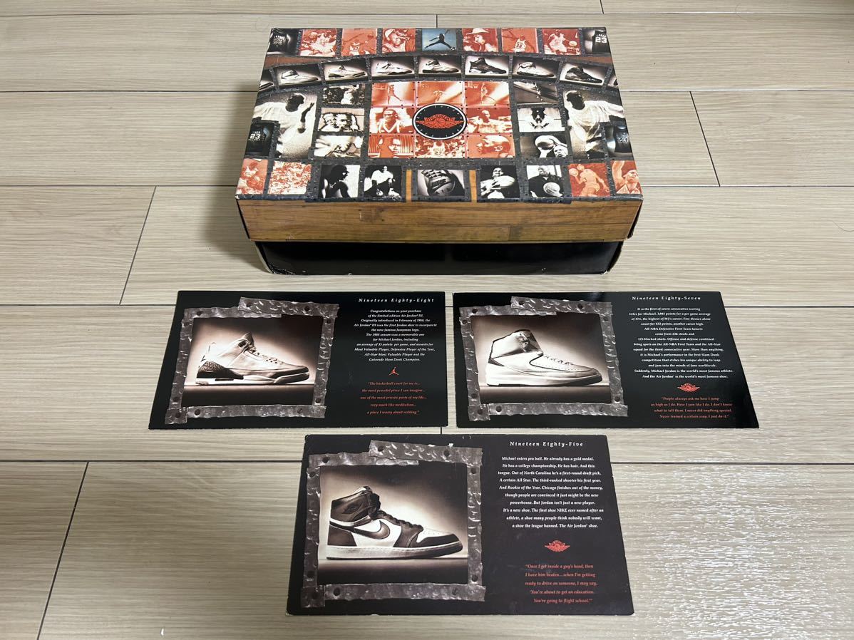 超特価品通販 【レア】94年製 復刻 AIR JORDAN 1 空箱 ポストカード