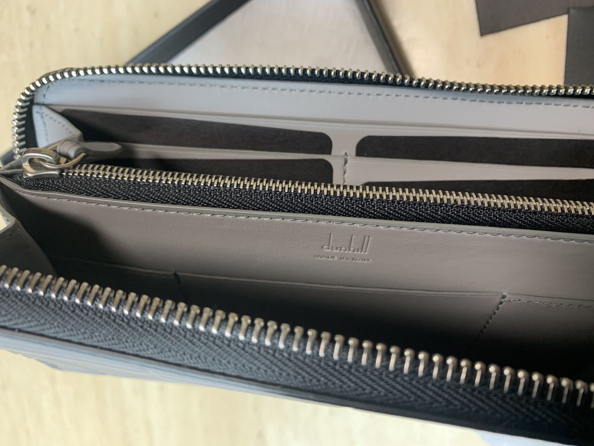 Dunhill 大特価 !ダンヒル 現行品 ローラガス ジップゴートウォレット