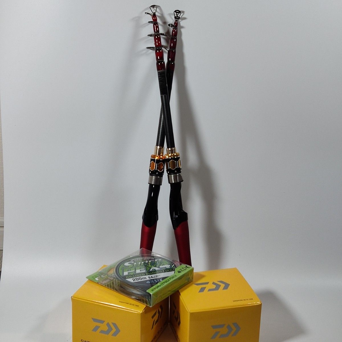 のオシャレな テレスコロッド DAIWA、ダイワ、シーバスハンター