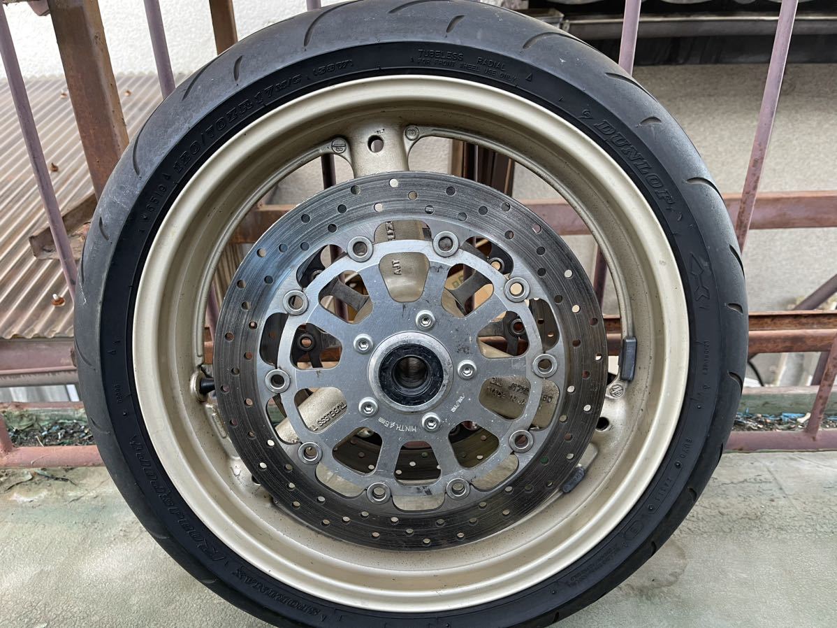 GSX1300Rハヤブサ純正フロントホイール 隼 HAYABUSA GSX1400流用