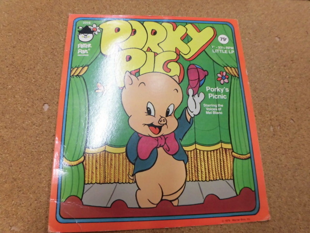 輸入盤EP PETER PAN RECORS PORKY PIG/PORKY'S PICNIC_画像1